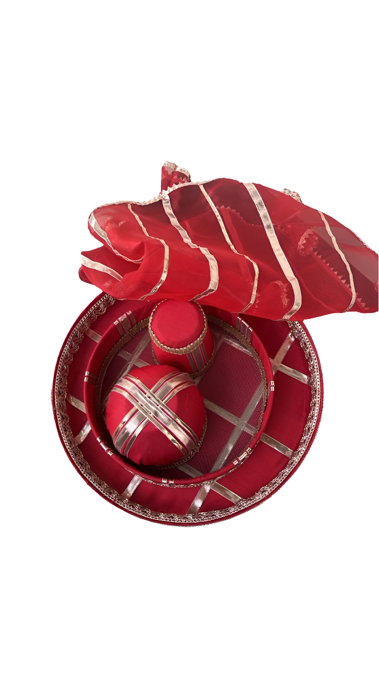 Karwa Chauth Thali Set With Cover
