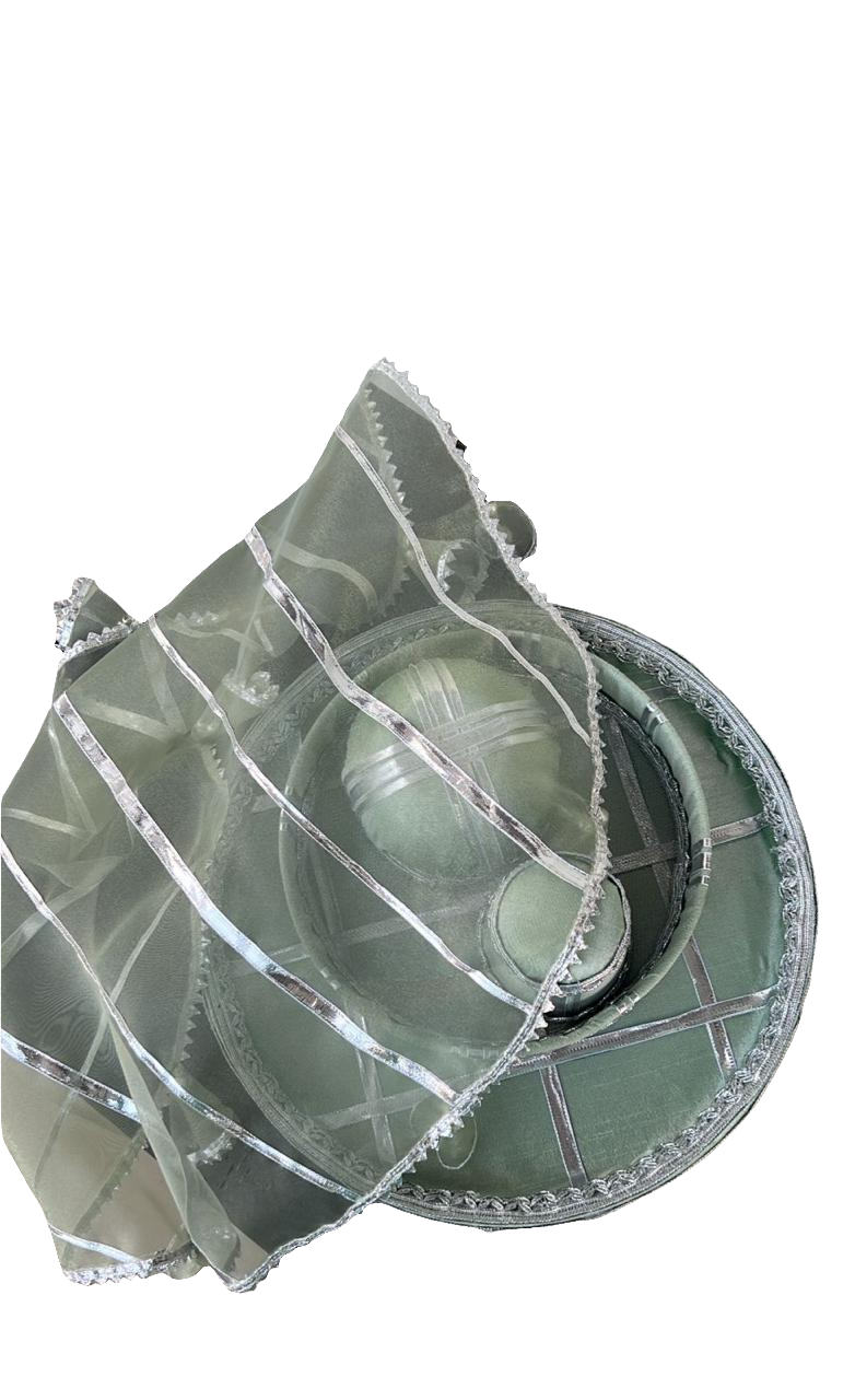 Adorable Karwa Chauth Thaali set 🌸 Handmade with Love With Cover