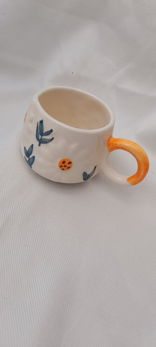 Bloom & Leaf Ceramic Cup.2