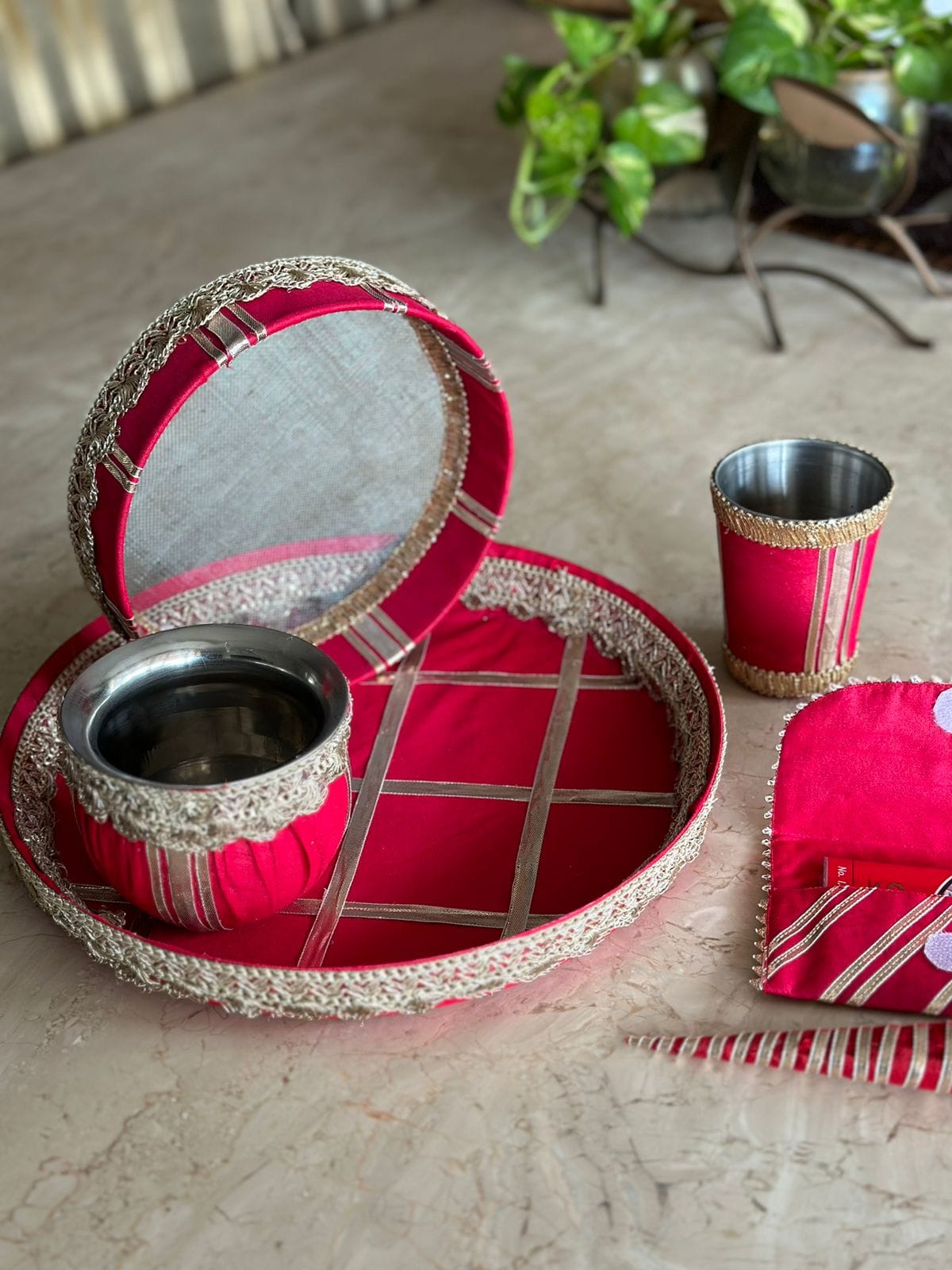 Karwa Chauth Thaali Set