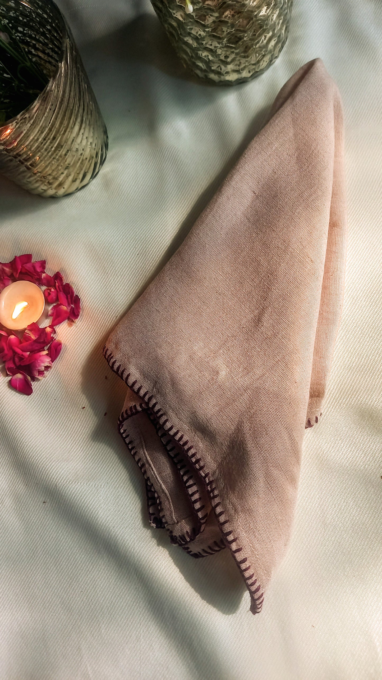 Classic charm table Napkins - Hand Embroidered