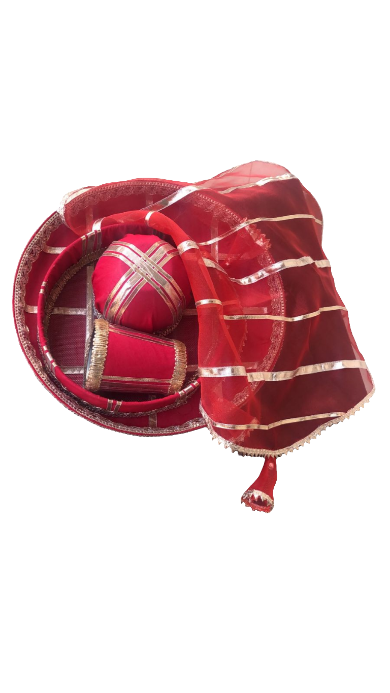Karwa Chauth Thali Set With Cover