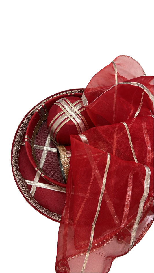 Karwa Chauth Thali Set With Cover