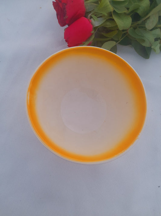 Sunrise Glow Ceramic Bowl