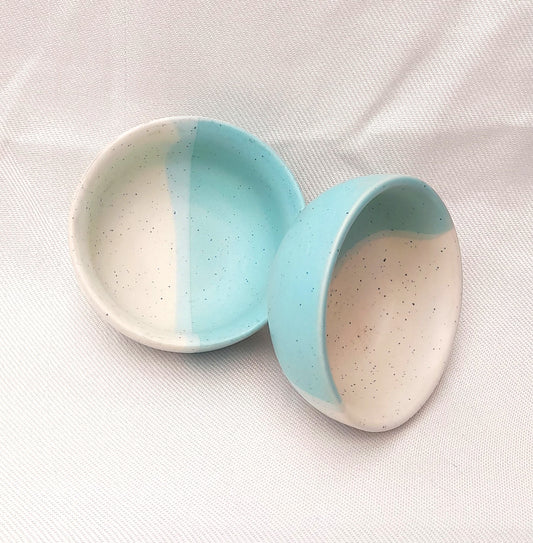 Aqua Mist Ceramic Bowl