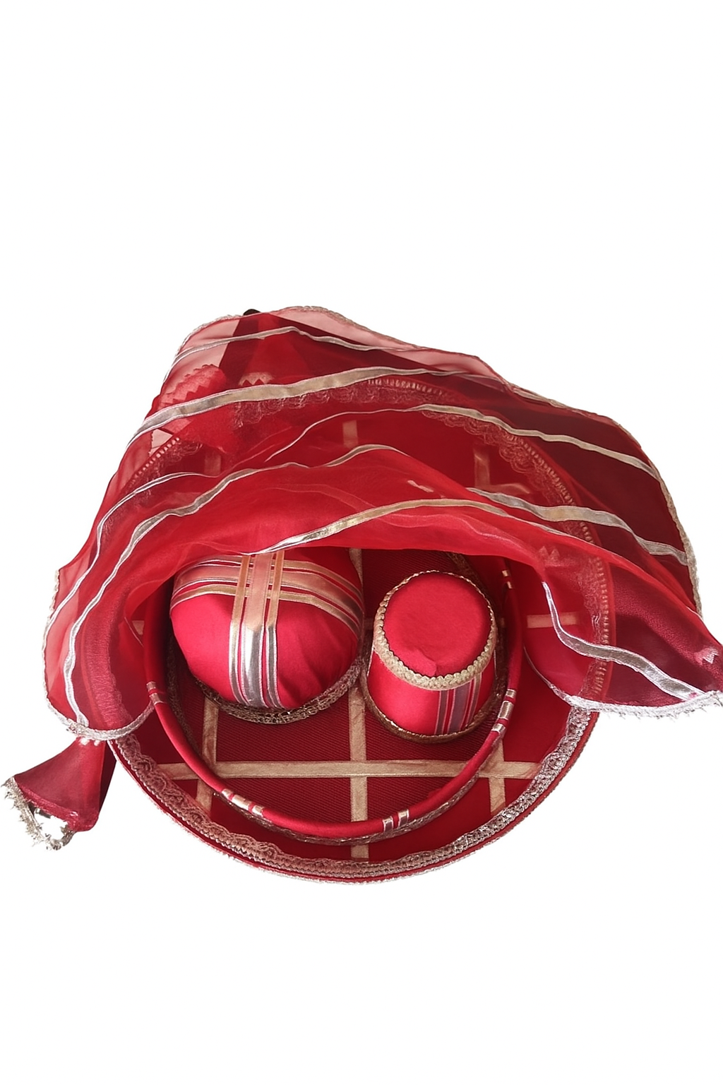 Karwa Chauth Thali Set With Cover
